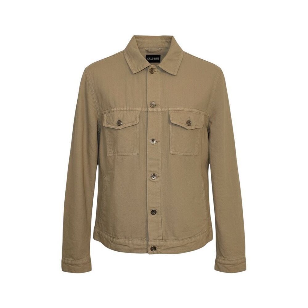 C.O.F. Studio Natural Panama Jacket In Naturel Tan Men’s Sz M